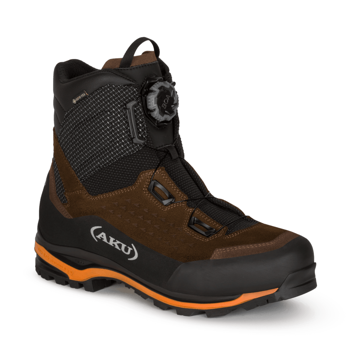 Dogma BOA GTX Italian Hunting Boot AKU Footwear Brown Black 10.5
